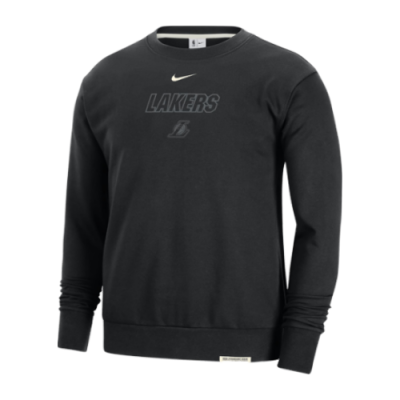 Džemperiai Nike Nike Dri-FIT NBA Los Angeles Lakers Standard Issue Crewneck džemperis DN4657-010 Juoda