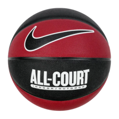Kamuoliai Vyrams Nike Everyday All Court 8P krepšinio kamuolys N1004369-637 Juoda Daugiaspalvis