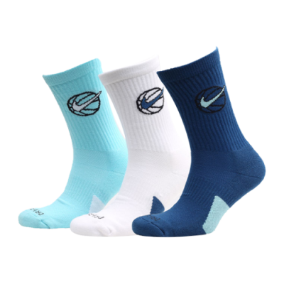 Kojinės Dovanų Idėjos Iki 25eur Nike Everyday Basketball Crew kojinės (3 poros) DA2123-900 Daugiaspalvis