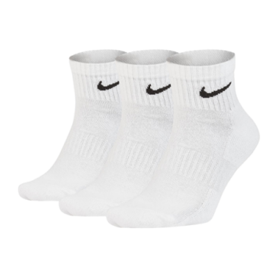 Kojinės Vyrams Nike Everyday Cushioned Training Ankle kojinės (3 poros) SX7667-100 Balta