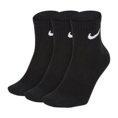 Kojinės Treniruočių Nike Everyday Lightweight Training Ankle kojinės (3 poros) SX7677-010 Juoda