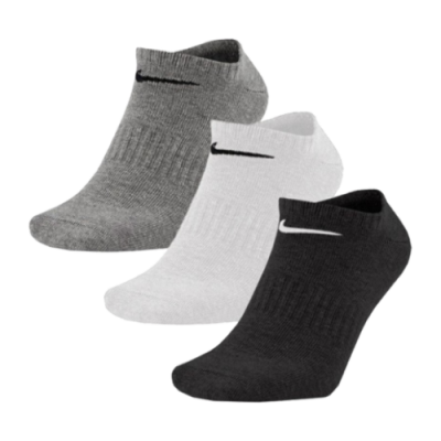Kojinės Vyrams Nike Everyday Lightweight Training No-Show kojinės (3 poros) SX7678-964 Pilka