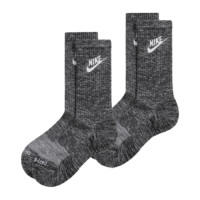 Kojinės Nike Nike Everyday Plus Cushioned Crew kojinės (2 poros) DH3778-010 Juoda