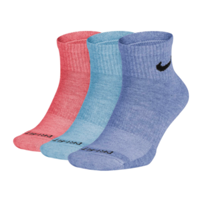 Kojinės Moterims Nike Everyday Plus Cushioned kojinės (3 poros) SX6890-925 Daugiaspalvis