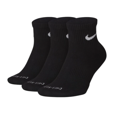 Kojinės Nike Nike Everyday Plus Cushioned kojinės (3 poros) SX6890-010 Juoda