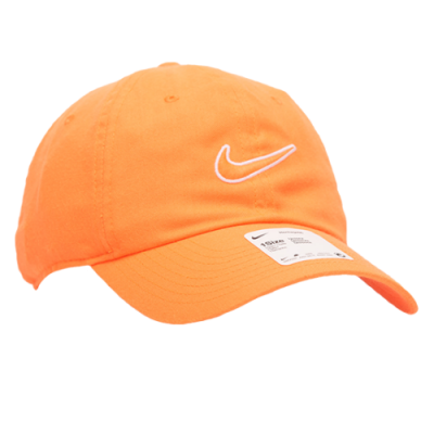 Kepurės Nike Nike Sportswear Heritage 86 Swoosh Wash kepurė 943091-803 Oranžinė