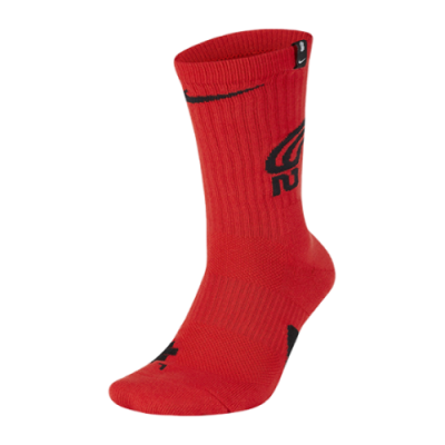 Kojinės Kolekcijos Nike red Kyrie Elite Crew kojinės SK0077-677 Raudona