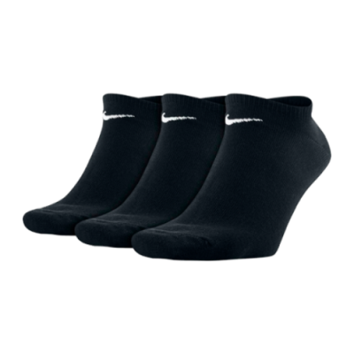 Kojinės Moterims Nike Everyday Lightweight Value No Show kojinės (3 poros) SX2554-001 Juoda