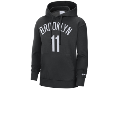 Aksesuarai Kolekcijos Nike NBA Kyrie Irving Brooklyn Nets Essential Pullover Fleece Hoodie džemperis DB1194-010 Juoda