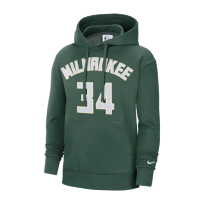 Aksesuarai Vyrams Nike NBA Giannis Antetokounmpo Milwaukee Bucks Essential Pullover Fleece Hoodie džemperis DB1184-323 Žalias