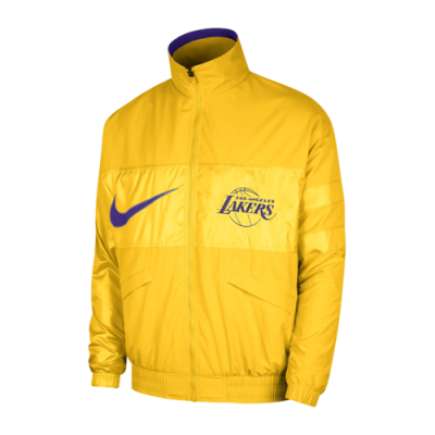 Striukės Demisezoninės Striukės Nike NBA Los Angeles Lakers Courtside plona striukė DR9190-728 Geltona