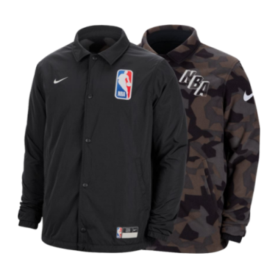 Striukės Nike Nike NBA Team 31 Courtside dvipusė plona striukė DN4803-010 Juoda