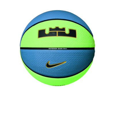 Kamuoliai Vyrams Nike LeBron James Playground 8P krepšinio kamuolys N1004372-395 Žalias Žydra Daugiaspalvis