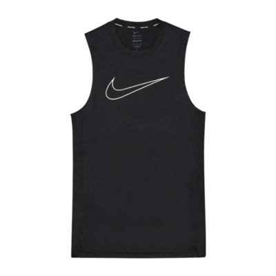 Marškinėliai Treniruočių Nike Pro Dri-FIT Tight-Fit Tank treniruočių marškinėliai DD1988-010 Juoda