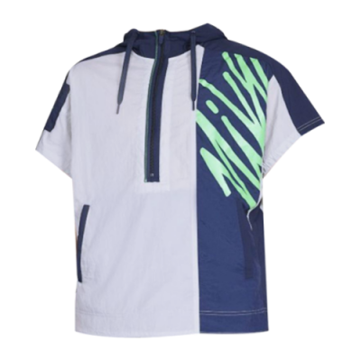 Džemperiai Treniruočių Nike 1/2-Zip SS treniruočių džemperis CJ4627-077 Pilka