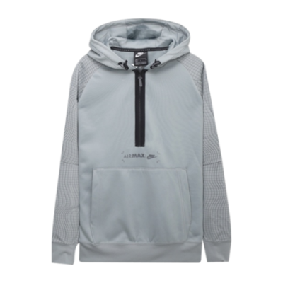 Džemperiai Kolekcijos Nike Sportswear Air Max 1/2 Zip Hoodie džemperis DC2551-073 Pilka