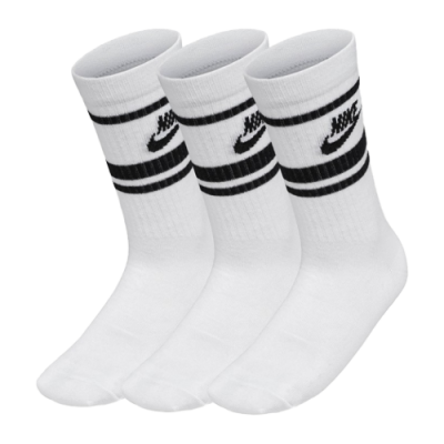 Kojinės Vyrams Nike Sportswear Everyday Essential Crew kojinės (3 poros) DX5089-103 Balta