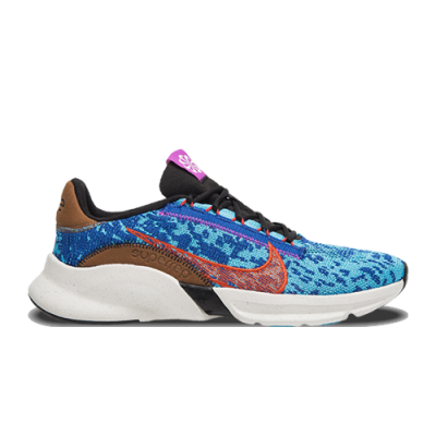 Treniruočių Batai Kolekcijos Nike SuperRep Go 3 Next Nature Flyknit DH3394-401 Mėlyna