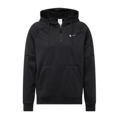 Džemperiai Vyrams Nike Therma-FIT 1/4-Zip Hoodie džemperis DQ4844-010 Juoda