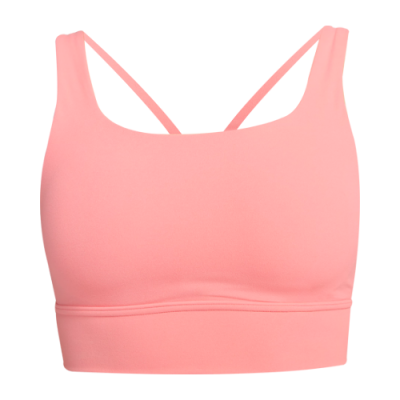 Apatiniai Moterims Nike Wmns Alate Ellipse Medium-Support Padded Longline Sports liemenėlė DO6619-611 Rožinis