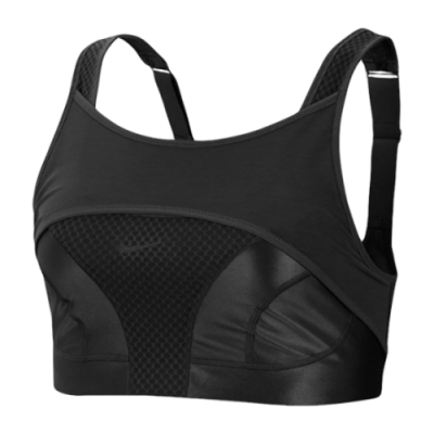 Apatiniai Moterims Nike Wmns Alpha UltraBreathe High Support Non-Padded Sports liemenėlė CU7508-010 Juoda