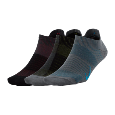 Kojinės Moterims Nike Wmns Everyday Lightweight No-Show kojinės (3 poros) CV2964-908 Pilka
