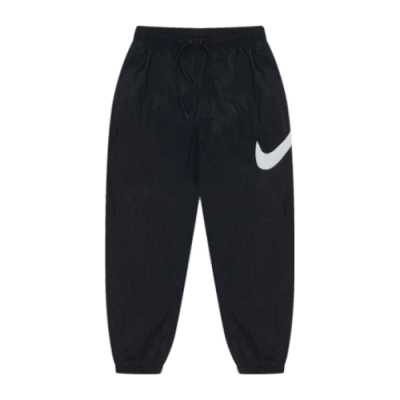Kelnės Nike Nike Wmns Sportswear Essential Woven Moid-Rise kelnės DM6183-010 Juoda