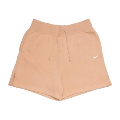 Šortai Moterims Nike Wmns Sportswear Phoenix Fleece High-Waisted Loose-Fit šortai DQ5717-200 Rusvai Gelsvas