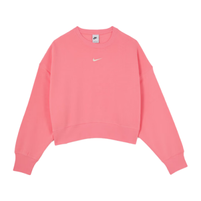 Džemperiai Moterims Nike Wmns Sportswear Phoenix Fleece Oversized Crewneck džemperis DQ5761-611 Rožinis