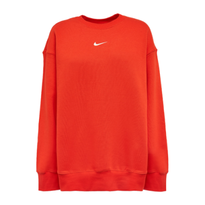 Džemperiai Laisvalaikio Džemperiai Nike Wmns Sportswear Phoenix Fleece Oversized Crewneck džemperis DQ5733-633 Oranžinė
