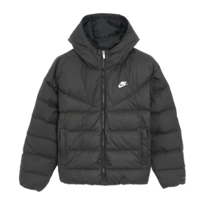 Striukės Nike Nike Wmns Sportswear Storm-FIT Windrunner Down Hooded striukė DQ5903-010 Juoda