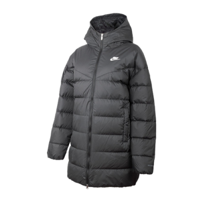 Striukės Nike Nike Wmns Sportswear Storm-FIT Windrunner Down Parka striukė DQ6873-010 Juoda