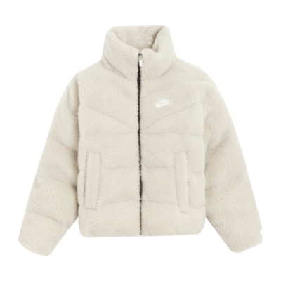 Striukės Nike Nike Wmns Sportswear Therma-FIT City Series Synthetic Fill High-Pile Fleece striukė DQ6869-072 Balta