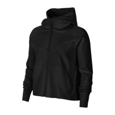 Džemperiai Nike Nike Wmns Sportswear Tech Fleece Full-Zip Hoodie džemperis CW4298-010 Juoda