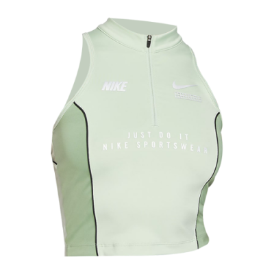Marškinėliai Treniruotėms Nike Wmns Sportswear DNA Tank treniruočių marškinėliai CW2496-321 Žalias