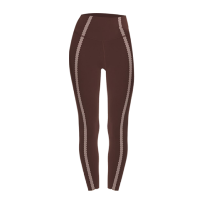 Kelnės Nike Nike Wmns Yoga Luxe 7/8 Eyelet tamprės DA1061-273 Ruda
