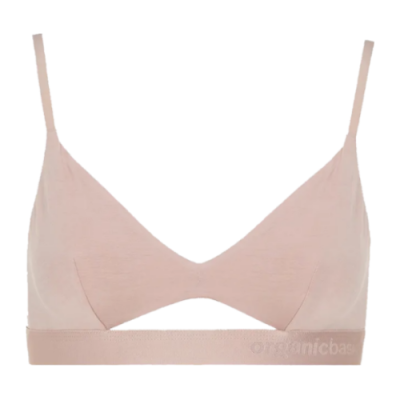 Apatiniai Moterims Organic Basics TENCEL™ Lite braletė OB10011-ROSE Violetinė