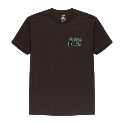 Marškinėliai Poler Poler Caveman SS laisvalaikio marškinėliai 231APM2006-CHC Ruda
