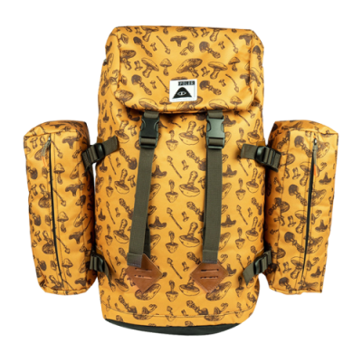 Kuprinės Poler Poler Classic Rucksack kuprinė 231BGU1003-BRN Geltona