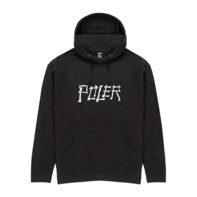 Džemperiai Poler Poler Fossil Fuel Hoodie džemperis 231APU2603-BLK Juoda