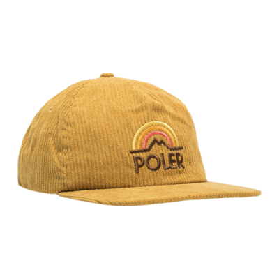Kepurės Poler Poler Mountain Rainbow kepurė 231ACU7001-BRN Geltona