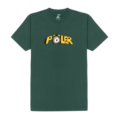 Marškinėliai Poler Poler When Are We SS laisvalaikio marškinėliai 231APM2001-GRN Žalias