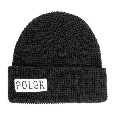 Kepurės Moterims Poler Workerman žieminė kepurė 213ACU7901-BLK Juoda