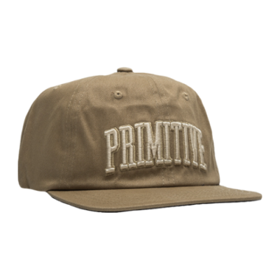 Kepurės Moterims Primitive Collegiate Arch Unstructured Snapback kepurė PA322H07-TAN Rusvai Gelsvas