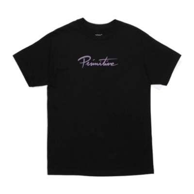 Marškinėliai Primitive Primitive x 2Pac Praise SS laisvalaikio marškinėliai PAPSP22153-BLK Juoda