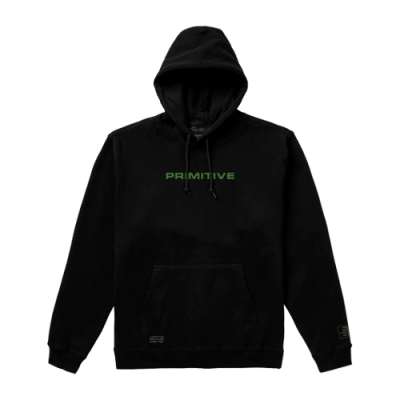 Džemperiai Primitive Primitive x Call Of Duty Ghost Hoodie džemperis PAPSU2312-BLK Juoda