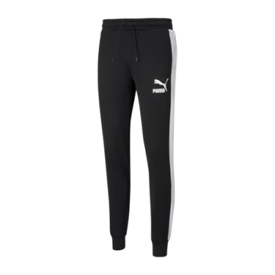 Kelnės Vyrams Puma Iconic T7 Track kelnės 530098-01 Juoda