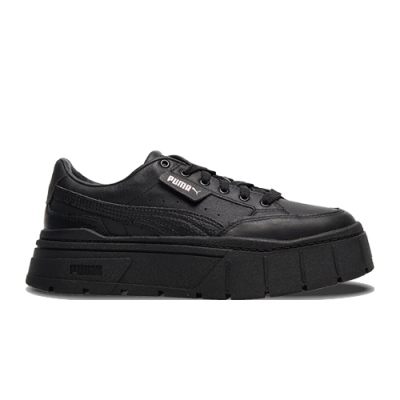 Laisvalaikio Batai Kolekcijos Puma Wmns Mayze Stack Leather 384412-02 Juoda