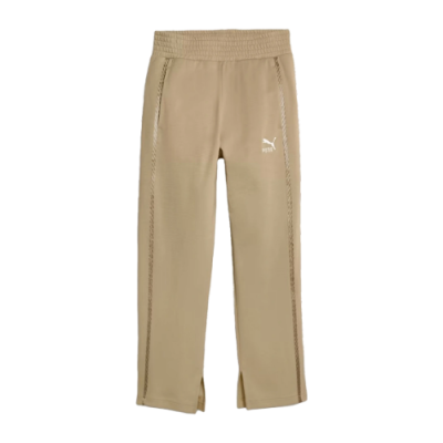 Kelnės  Puma Wmns T7 Women's High Waist kelnės 621467-84 Rusvai Gelsvas