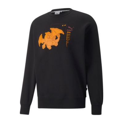 Džemperiai  Puma x POKÉMON Relaxed Crewneck džemperis 536548-01 Juoda